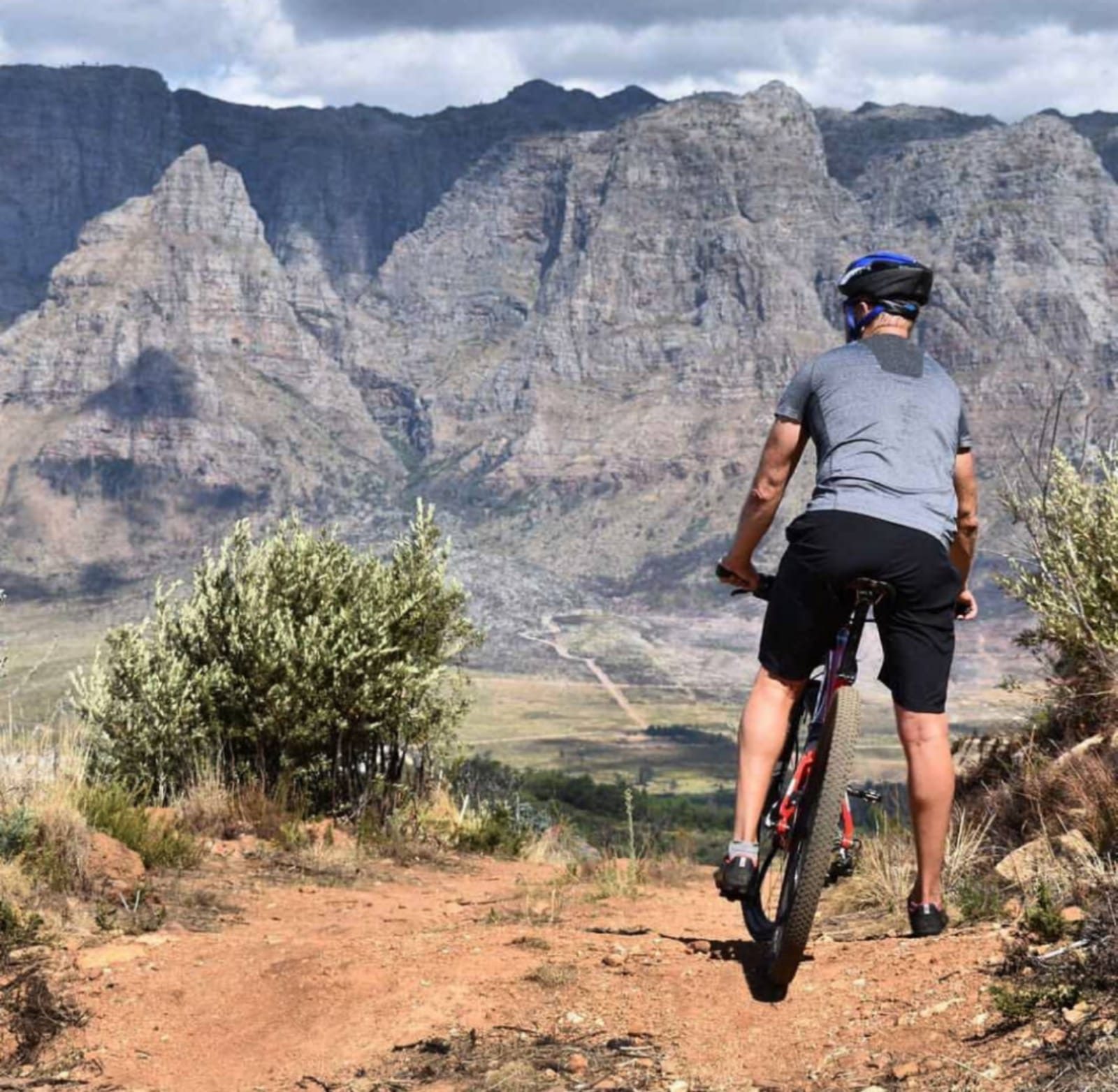 Mountain biking near Pearl Valley