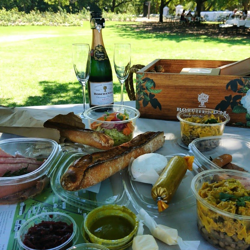 Picnic lunch at Boschendal