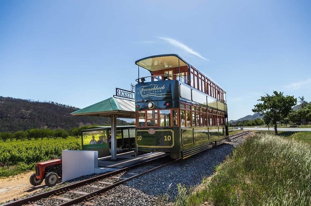 Franschhoek Wine Tram at Rickety Bridge